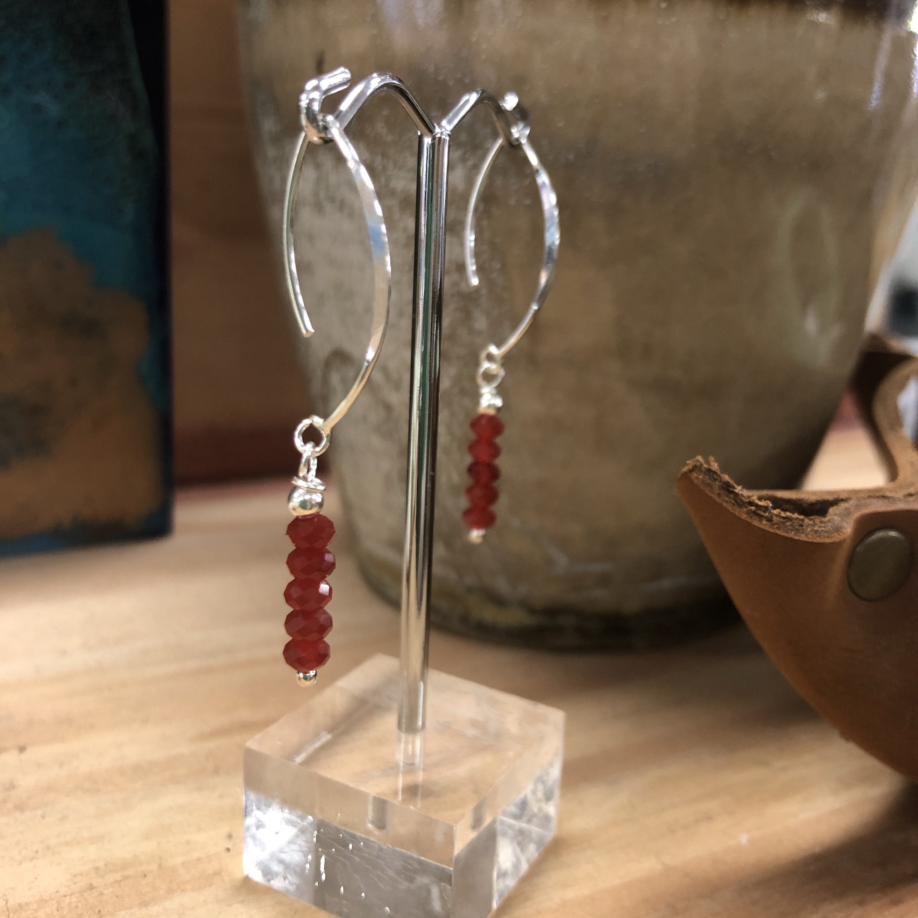 Pearl or Gem Stack Earring Ai276