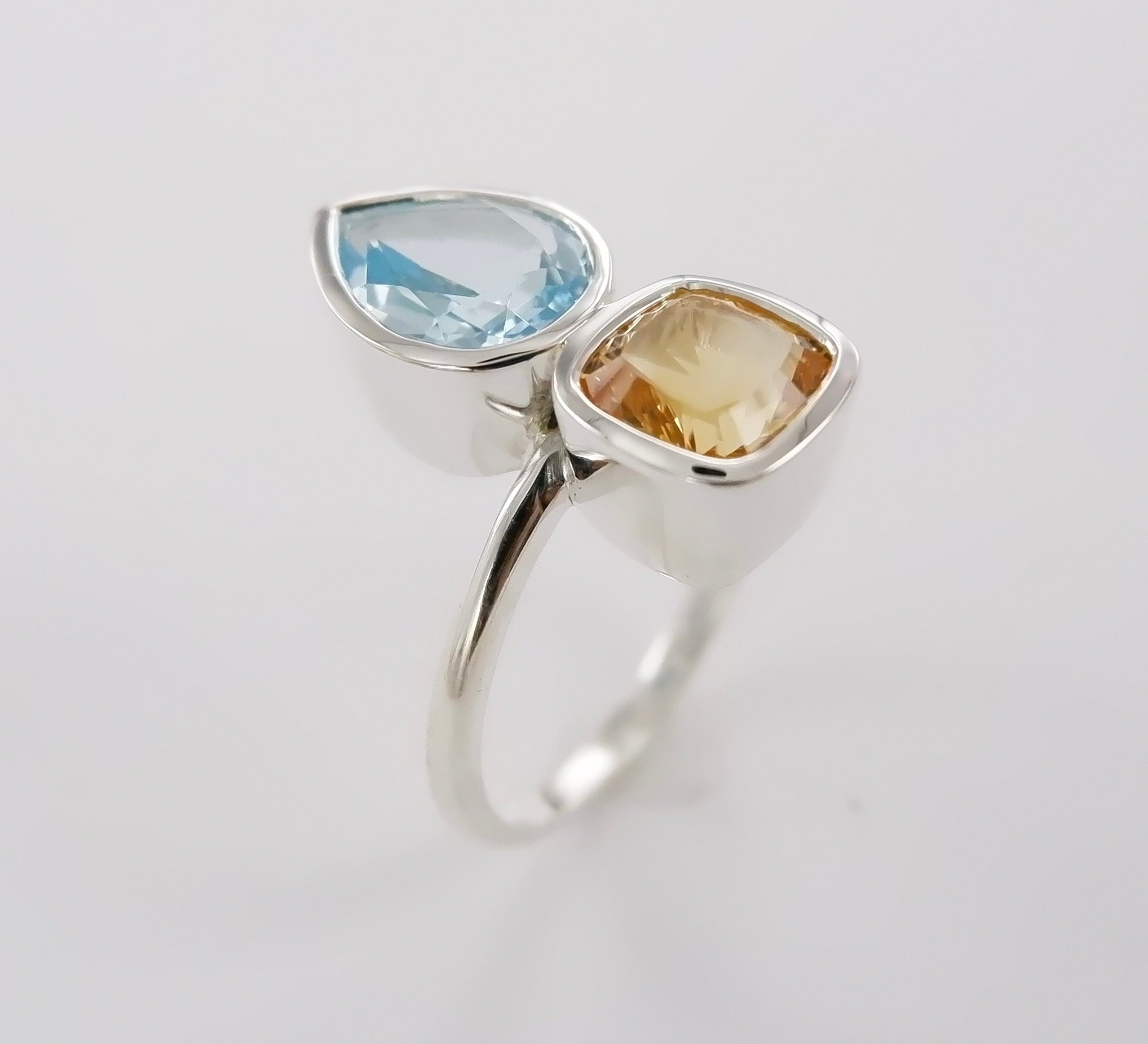 Elements Two Stone Rings Ai151