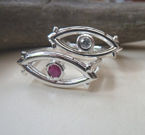 Eye Design Ring Ai112